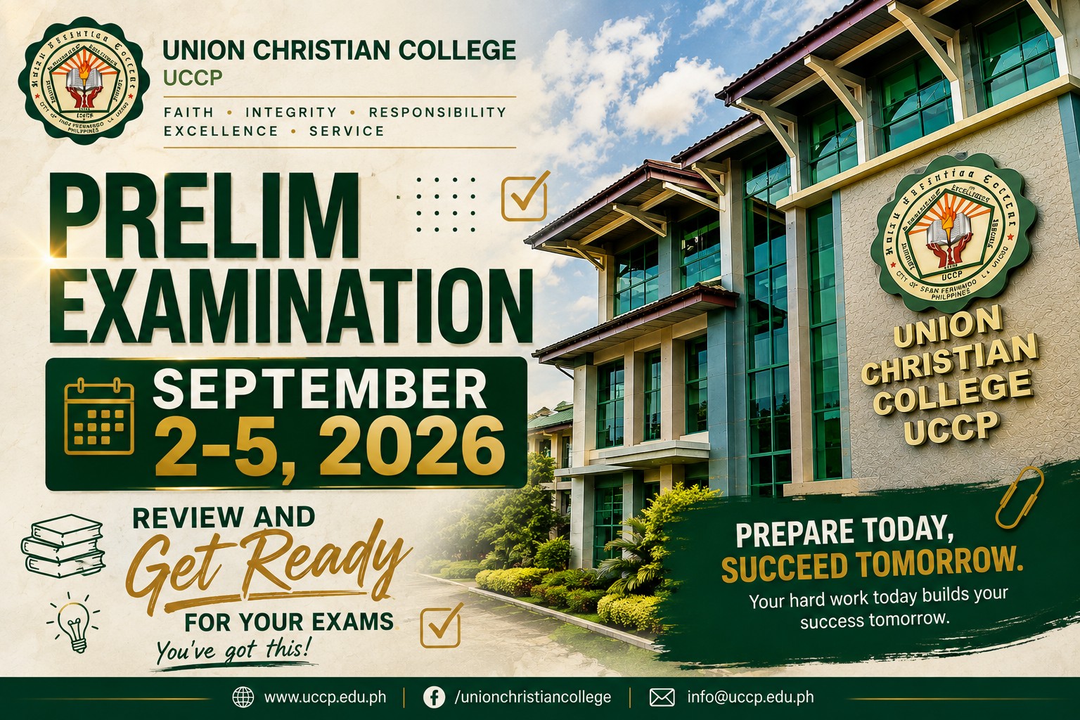 📚 PRELIM EXAMINATION IS COMING! ✏️✨