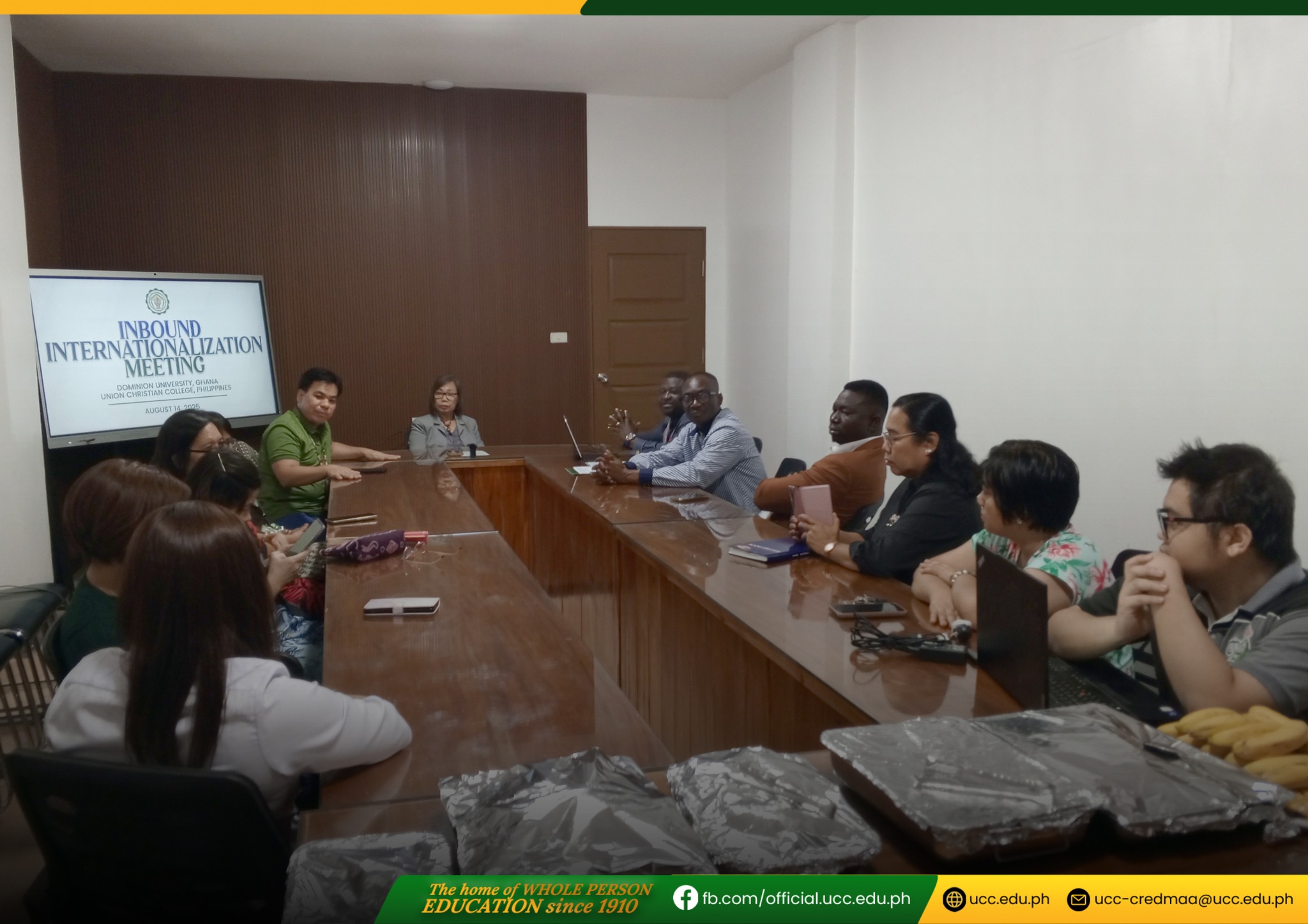 𝐈𝐧𝐛𝐨𝐮𝐧𝐝 𝐈𝐧𝐭𝐞𝐫𝐧𝐚𝐭𝐢𝐨𝐧𝐚𝐥𝐢𝐳𝐚𝐭𝐢𝐨𝐧 𝐌𝐞𝐞𝐭𝐢𝐧𝐠 𝐰𝐢𝐭𝐡 𝐏𝐫𝐨𝐟. 𝐃𝐫. 𝐉𝐮𝐬𝐭𝐢𝐜𝐞 𝐀𝐩𝐩𝐢𝐚𝐡-𝐊𝐮𝐛𝐢