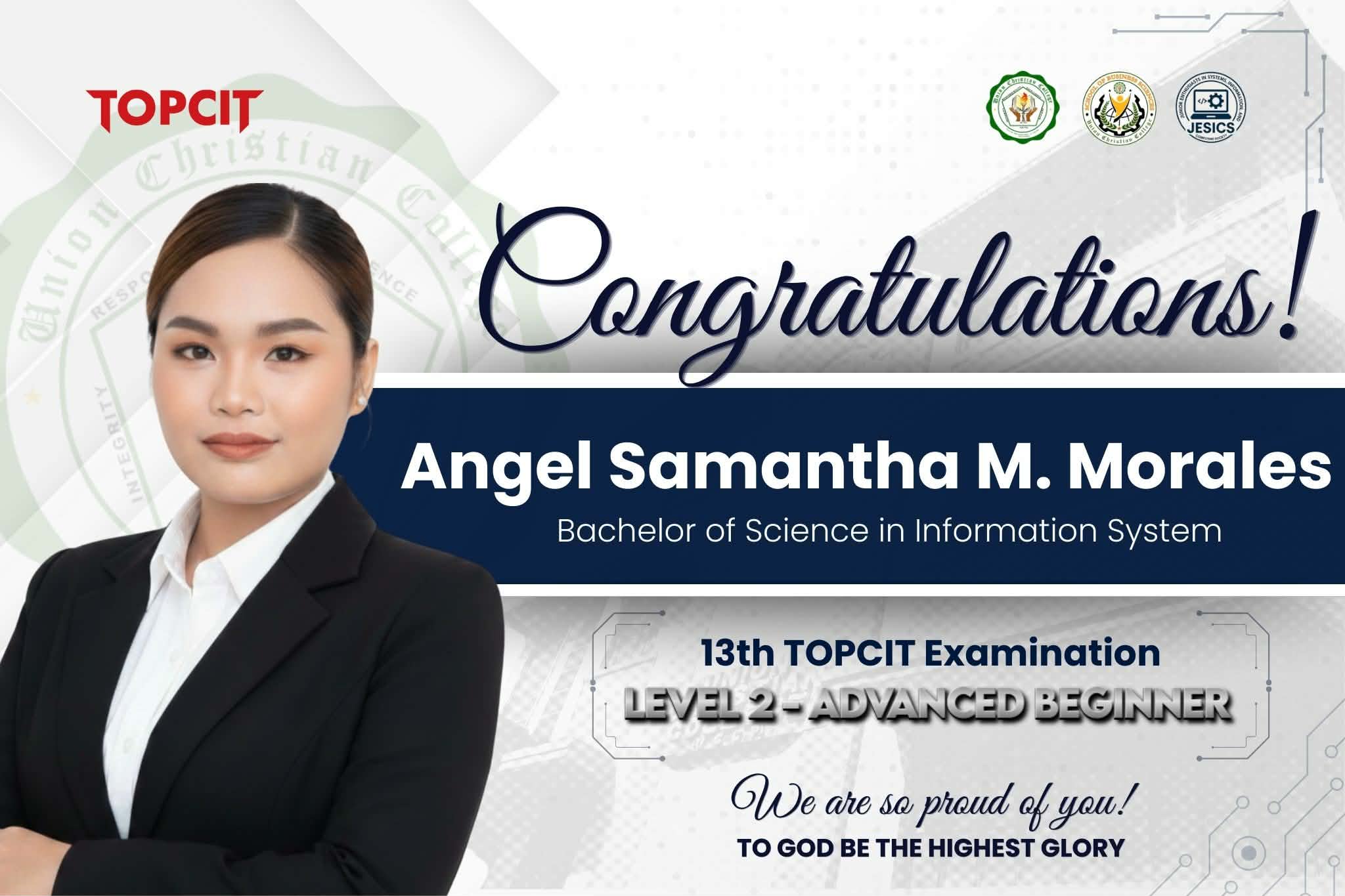 𝐄𝐗𝐂𝐄𝐋𝐋𝐄𝐍𝐂𝐄 | 𝐔𝐂𝐂 𝐂𝐞𝐥𝐞𝐛𝐫𝐚𝐭𝐞𝐬 𝐈𝐭𝐬 𝐅𝐢𝐫𝐬𝐭 𝐓𝐎𝐏𝐂𝐈𝐓 𝐏𝐚𝐬𝐬𝐞𝐫𝐬 𝐟𝐫𝐨𝐦 𝐒𝐁𝐒