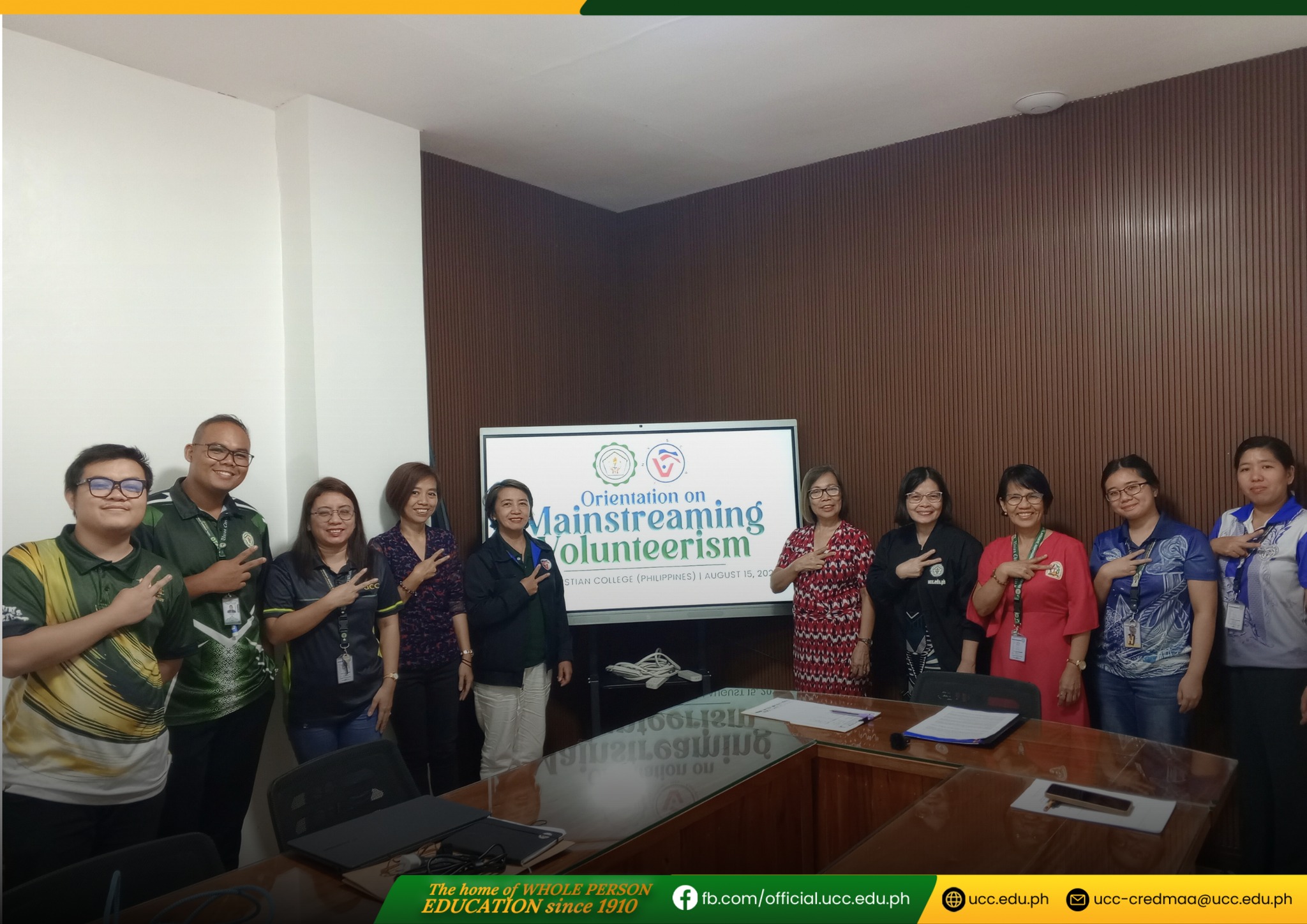 𝗠𝗮𝗶𝗻𝘀𝘁𝗿𝗲𝗮𝗺𝗶𝗻𝗴 𝗩𝗼𝗹𝘂𝗻𝘁𝗲𝗲𝗿𝗶𝘀𝗺: 𝗣𝗡𝗩𝗦𝗖𝗔 𝗘𝗻𝗴𝗮𝗴𝗲𝘀 𝘄𝗶𝘁𝗵 𝗨𝗖𝗖 𝗖𝗼𝗺𝗺𝘂𝗻𝗶𝘁𝘆