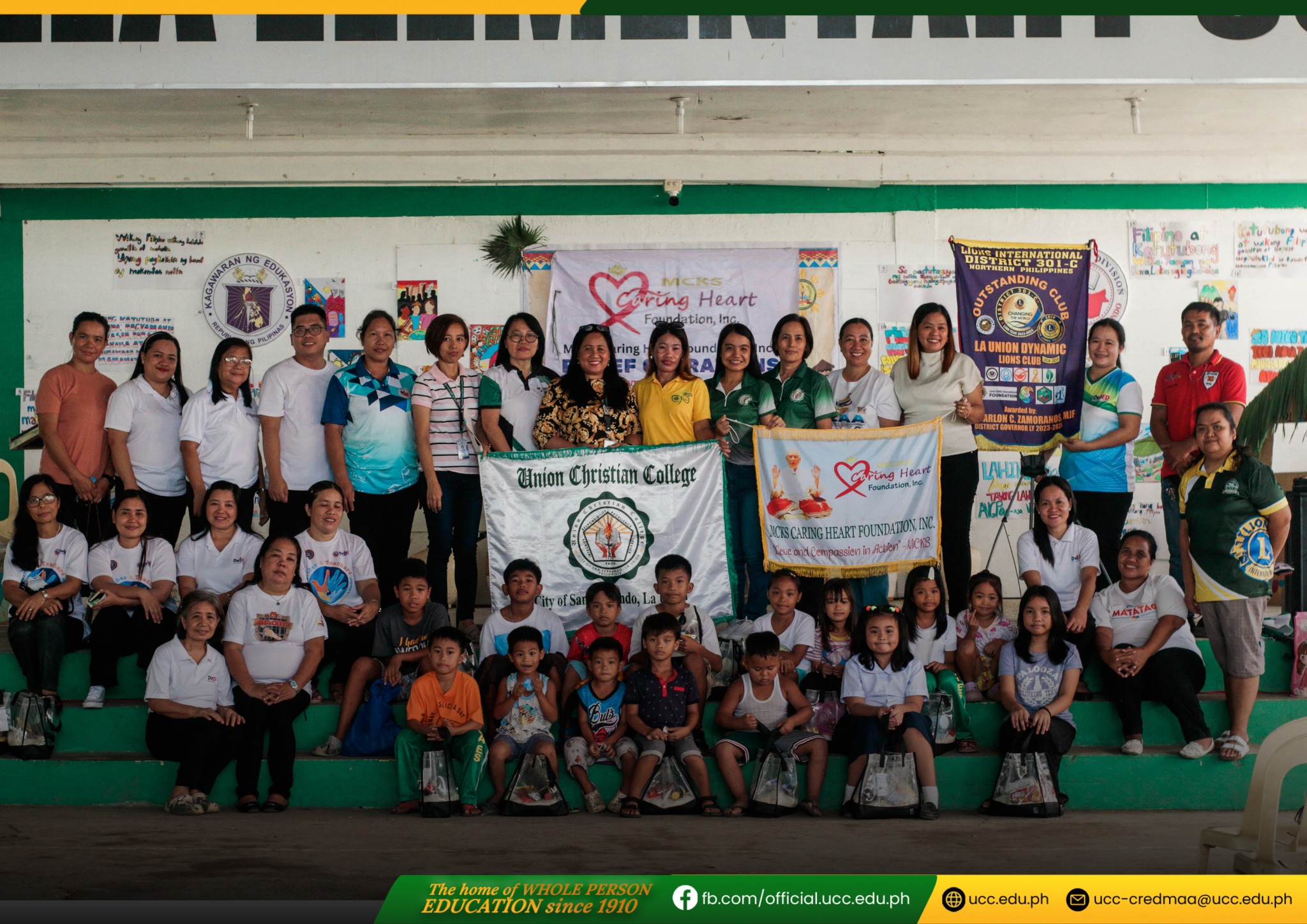 𝗦𝗘𝗥𝗩𝗜𝗖𝗘 | 𝗨𝗖𝗖, 𝗣𝗮𝗿𝘁𝗻𝗲𝗿𝘀 𝗘𝘅𝘁𝗲𝗻𝗱 𝗔𝗶𝗱 𝘁𝗼 𝗦𝗲𝘃𝗶𝗹𝗹𝗮 𝗘𝗹𝗲𝗺𝗲𝗻𝘁𝗮𝗿𝘆 𝗣𝘂𝗽𝗶𝗹𝘀