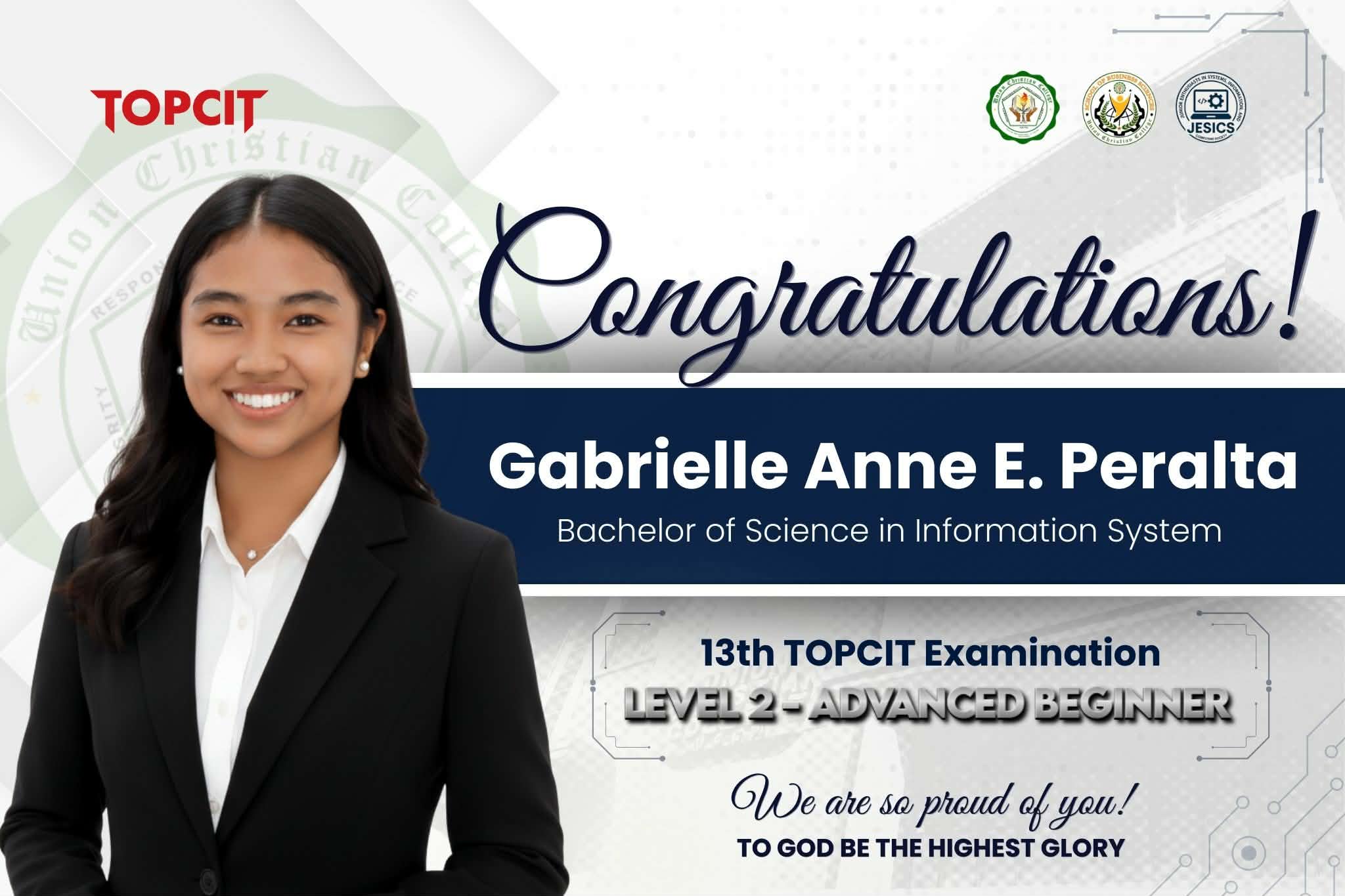 𝐄𝐗𝐂𝐄𝐋𝐋𝐄𝐍𝐂𝐄 | 𝐔𝐂𝐂 𝐂𝐞𝐥𝐞𝐛𝐫𝐚𝐭𝐞𝐬 𝐈𝐭𝐬 𝐅𝐢𝐫𝐬𝐭 𝐓𝐎𝐏𝐂𝐈𝐓 𝐏𝐚𝐬𝐬𝐞𝐫𝐬 𝐟𝐫𝐨𝐦 𝐒𝐁𝐒