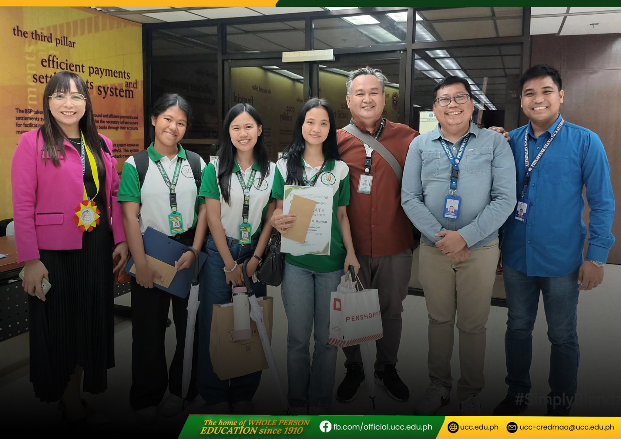 𝐄𝐗𝐂𝐄𝐋𝐋𝐄𝐍𝐂𝐄 | 𝐔𝐂𝐂-𝐒𝐁𝐒 𝐉𝐨𝐢𝐧𝐬 𝟐𝟗𝐭𝐡 𝐏𝐡𝐢𝐥𝐢𝐩𝐩𝐢𝐧𝐞 𝐒𝐭𝐚𝐭𝐢𝐬𝐭𝐢𝐜𝐬 𝐐𝐮𝐢𝐳 𝐏𝐫𝐨𝐯𝐢𝐧𝐜𝐢𝐚𝐥 𝐄𝐥𝐢𝐦𝐢𝐧𝐚𝐭𝐢𝐨𝐧