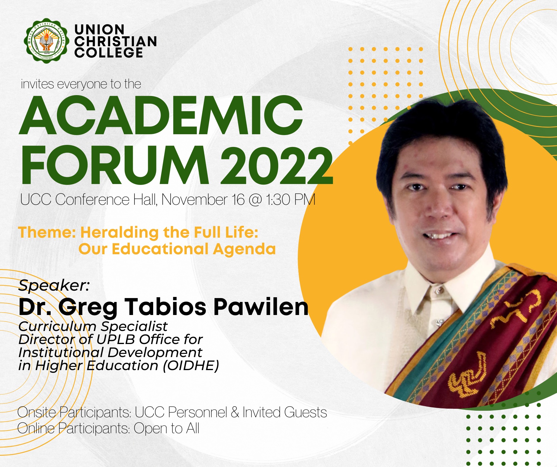 Academic Forum 2022