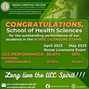 Read more about the article Congratulations to our new UCCian Nurses